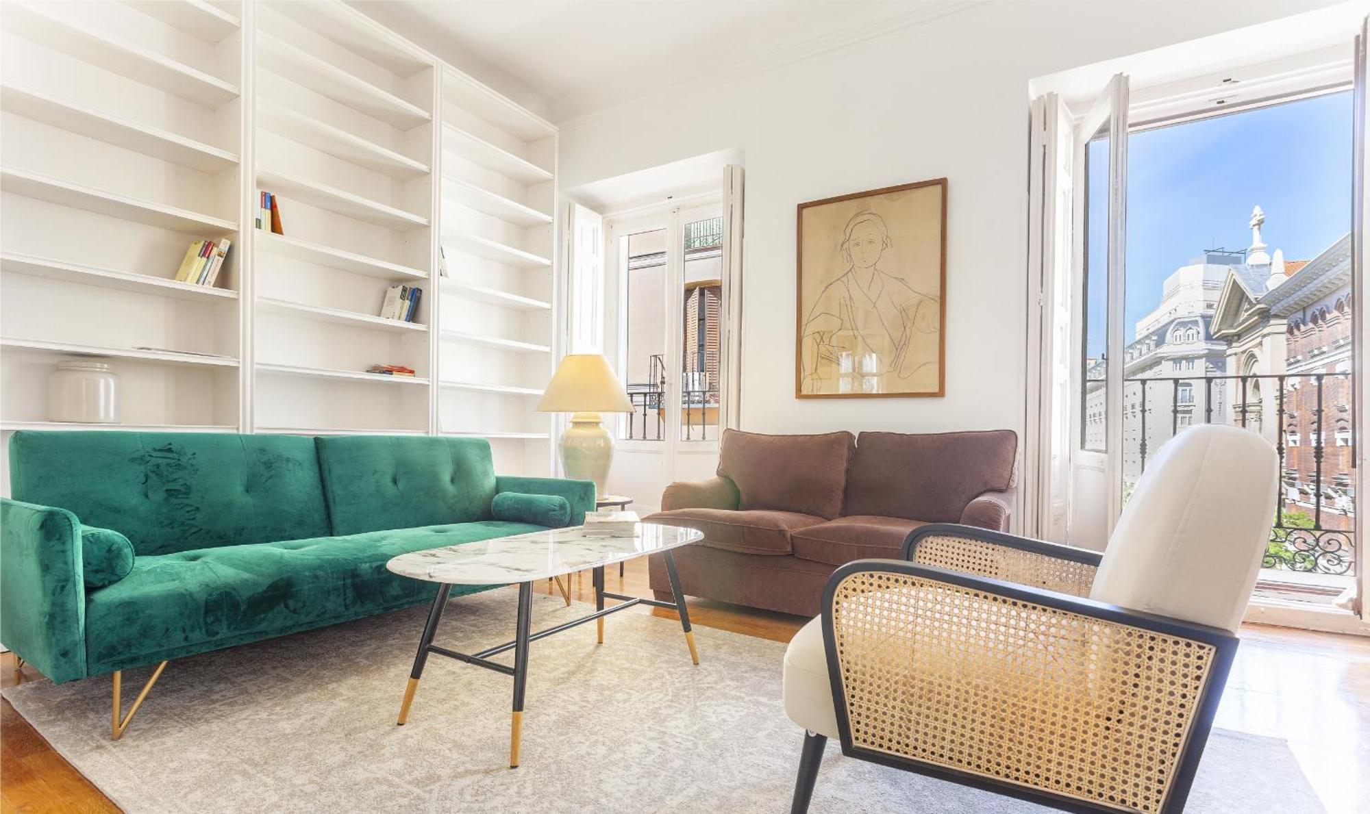 Apartamento Paseo Del Prado II En Мадрид Екстериор снимка
